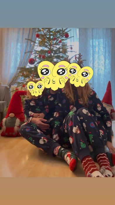 Pijama craciun familie set