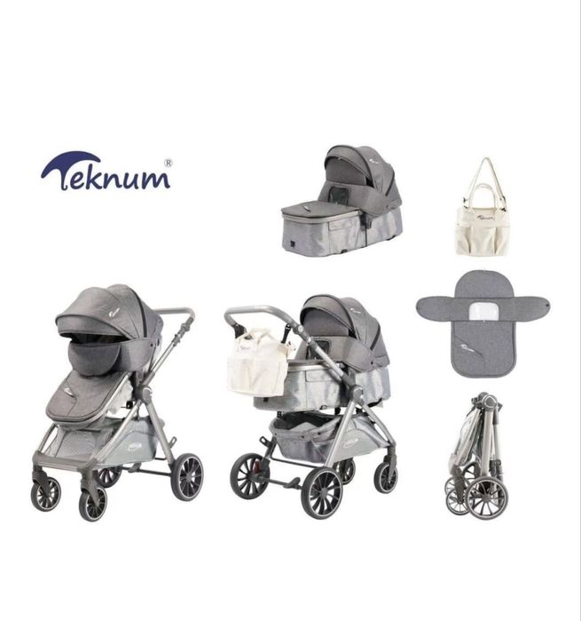 коляска Tectum — практичная модель на каждый день и на все сезоны.