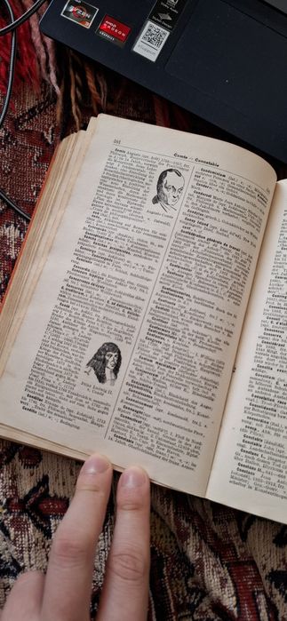 Немска енциклопедия и атлас 1932г. Над 2000 страници