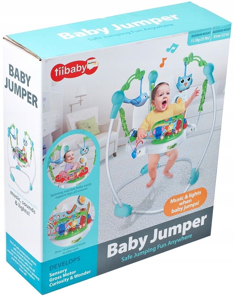Образовательный Интерактивный Джемпер / Прыгунки Baby Jumper!
