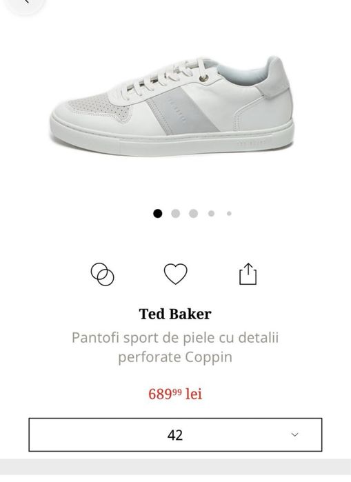 Incaltaminte/adidasi Ted Baker piele naturala