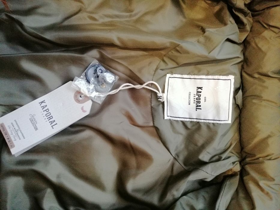 Ново Тъмно Зелено Зимно Яке Капорал / Kaporal