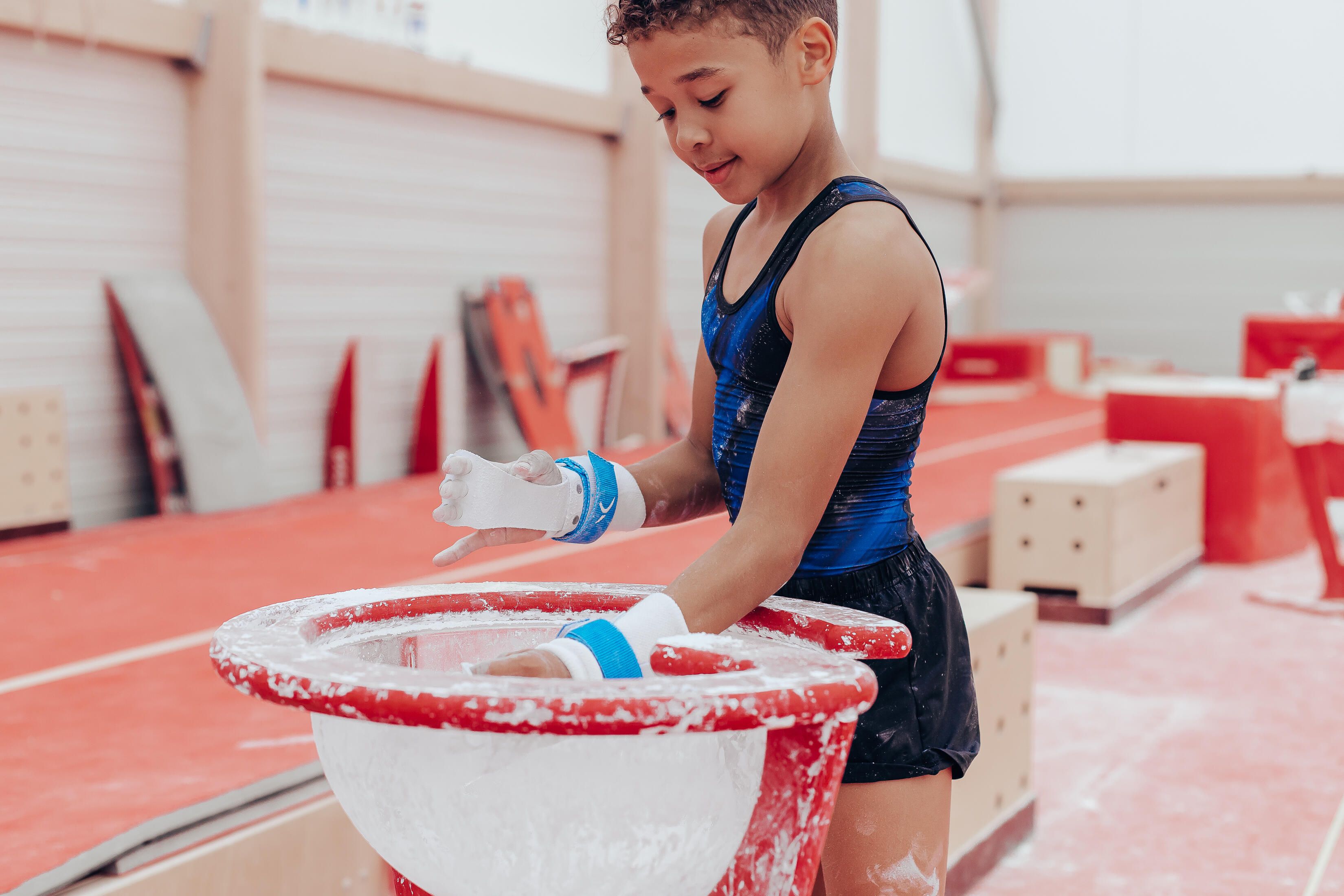 Palmare bară fixă gimnastică - produs resigilat (nou) Decathlon