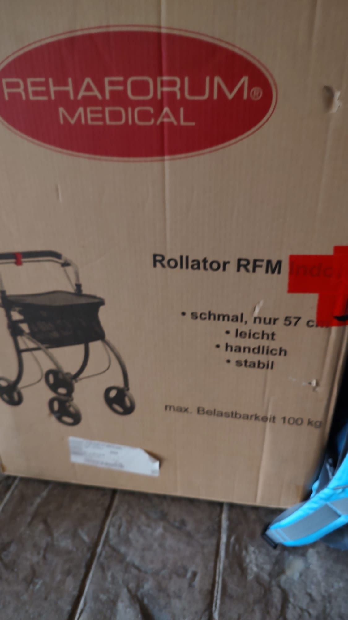 Vand rollator rfm indoor