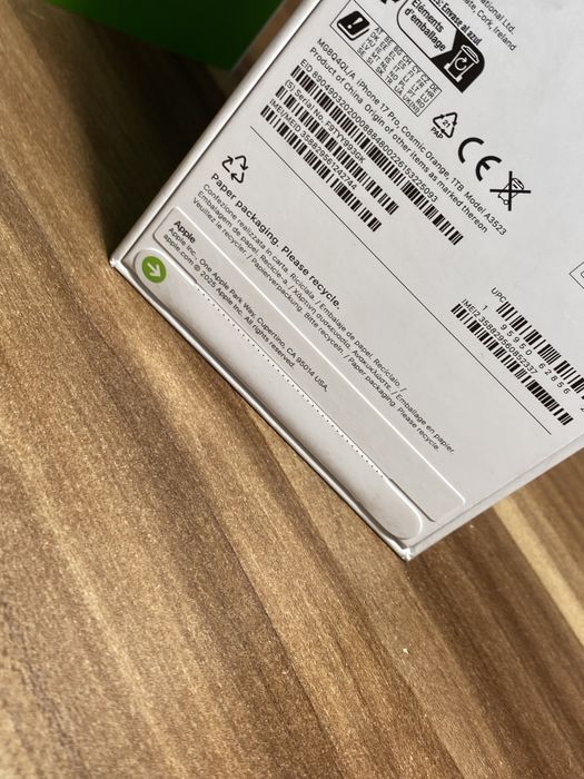iPhone 17 Pro/ 1 TB | Sănătate baterie 100% / Nou sigilat