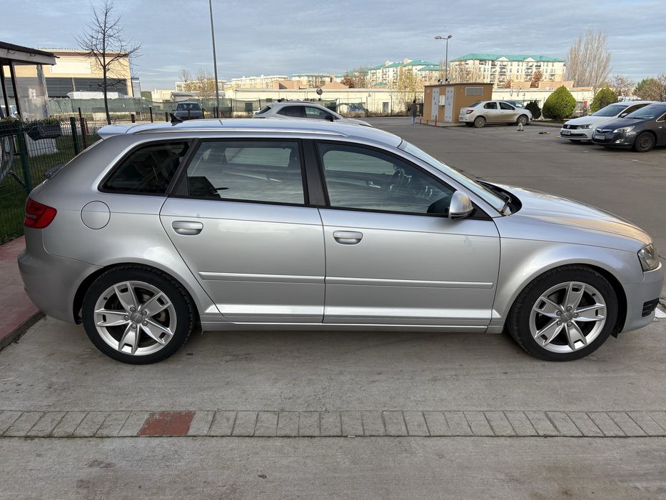 Audi A3 facelift 2010, 2000 cm/140cp, diesel cu carte service la zi
