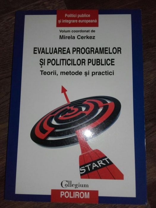 Carte Evaluarea Programelor si Politicilor Publice