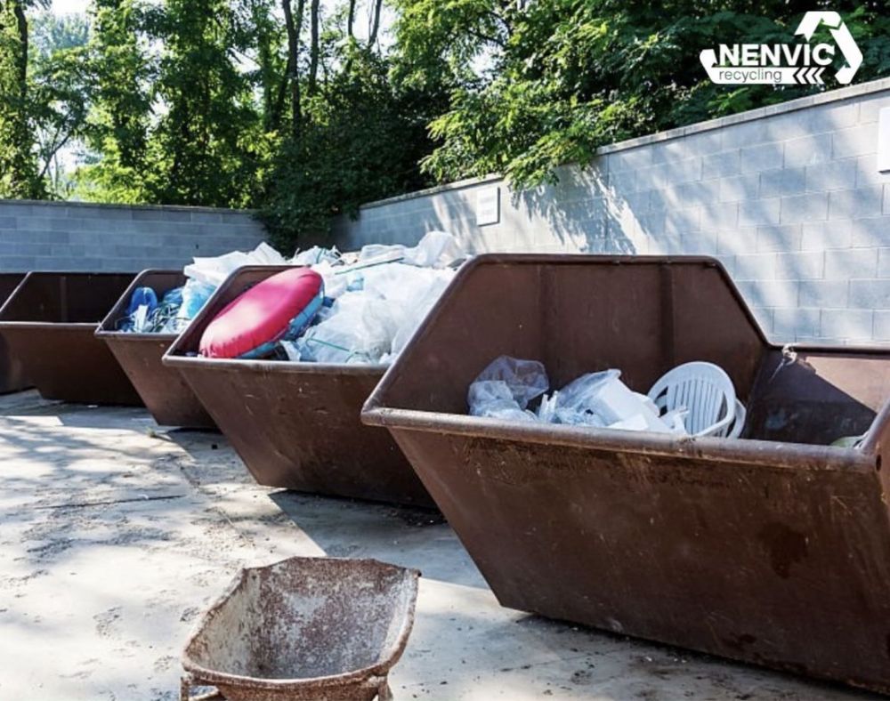 Închiriem containere / bene moloz, gunoi, deșeuri reciclabile