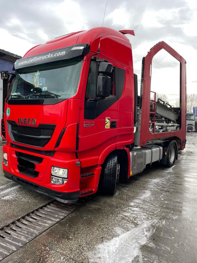 Transportor Auto Iveco Stralis 500 plus Lohr