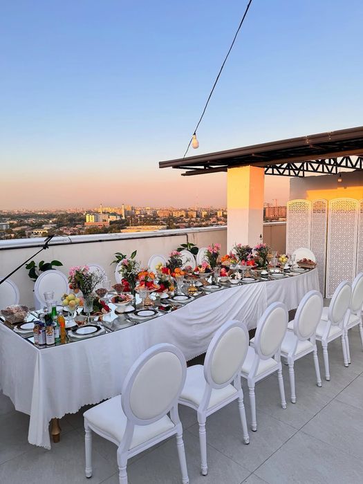 Stol stul pasuda chini idishlar dasturxon salfetka prokat