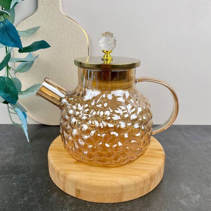 Чайник стъклен