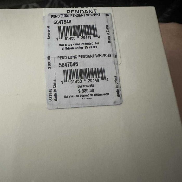 Lănțișor Swarovski Iconic Swan / Lebădă - nou, în cutie