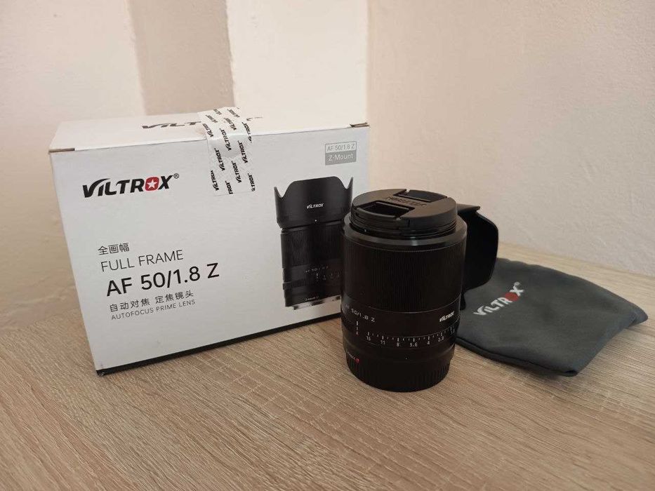 Viltrox 50mm F1.8 AF Obiectiv Mirrorless pentru Nikon Z-mount