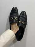 Кожаные лоферы zara 40