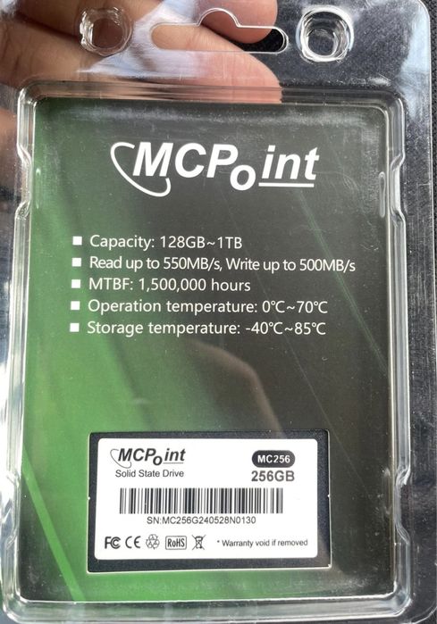 SSD MCPoint 256GB (2.5", SATA)