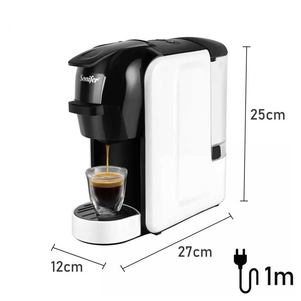 Капсульная кофемашина SONIFER sf-3539, белый qahva mashinasi kv18