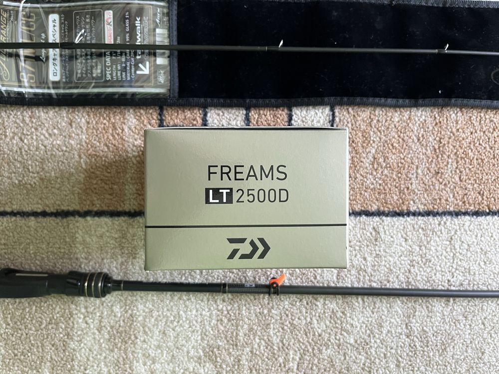 Tailwalk Fullrange S71 ML и макара Daiwa Freams LT D 2500