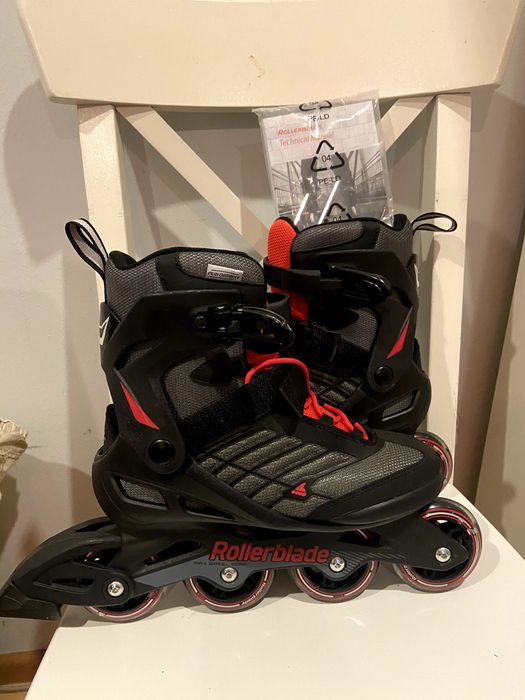 Rollerblade Role Parine in linie BLACK/RED marime 39, ca si noi