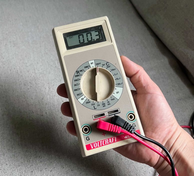 Multimetru Voltcraft - LCR-Meter 4090 digital de precizie anii 80