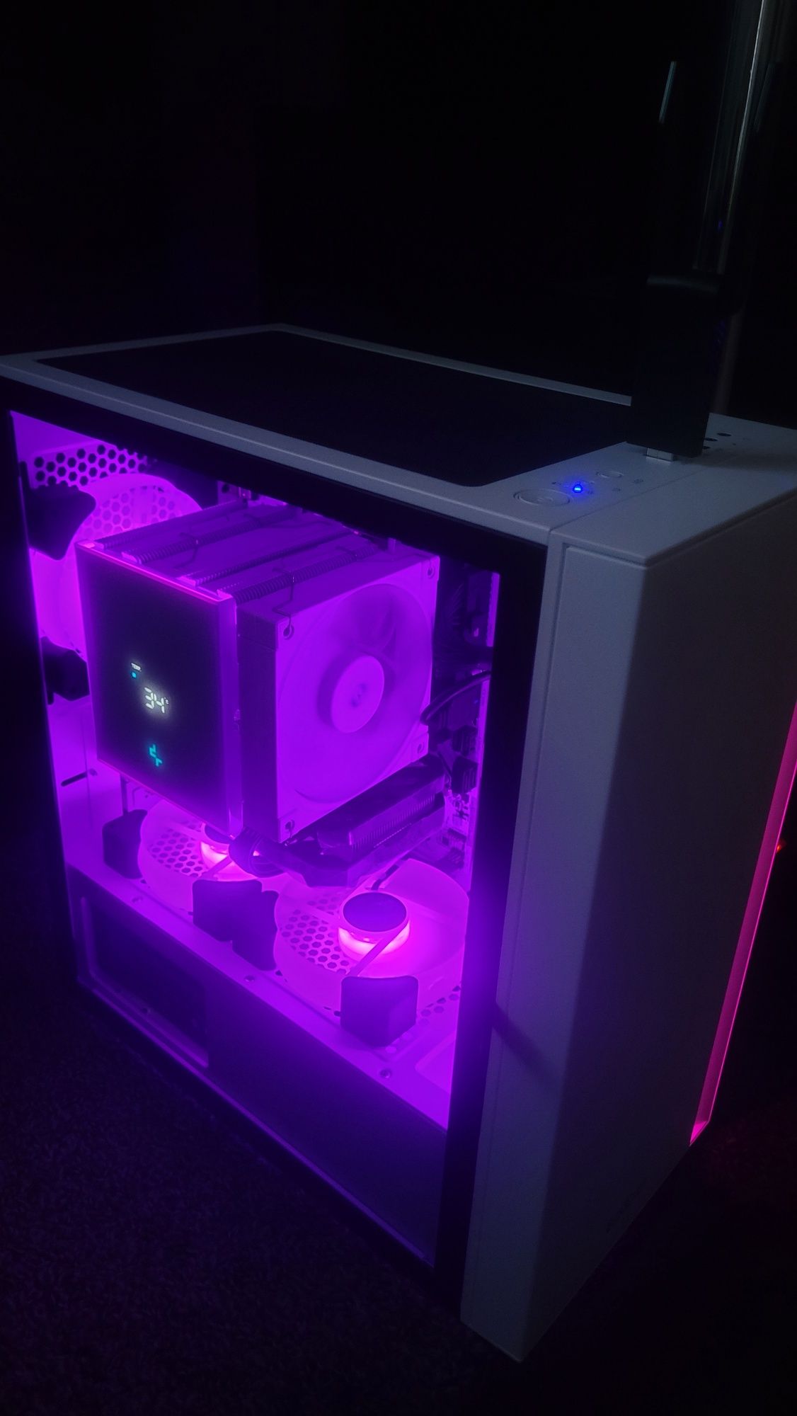 Белый системный блок игровой пк Core i5 14600KF RTX 5060 ddr5