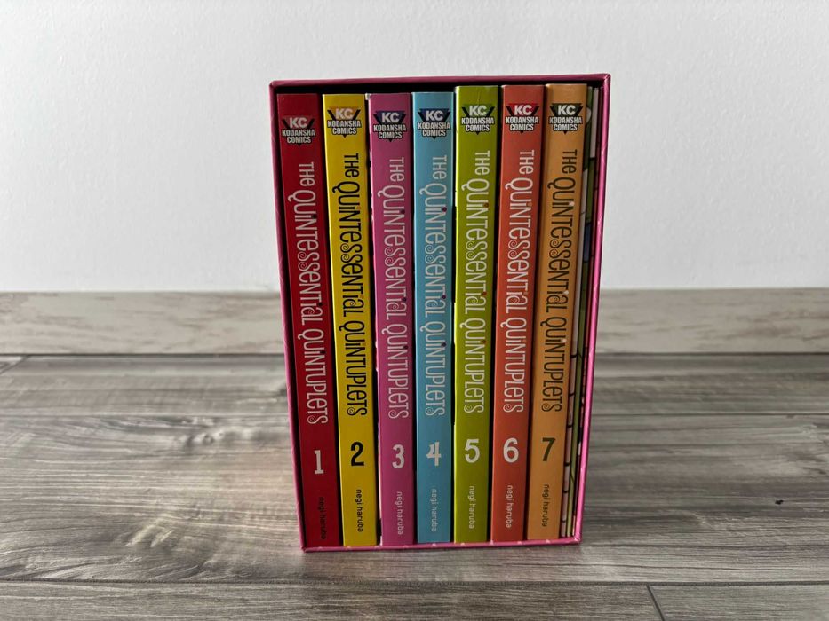 Manga – The Quintessential Quintuplets (vol1-7, Box Set Part 1)