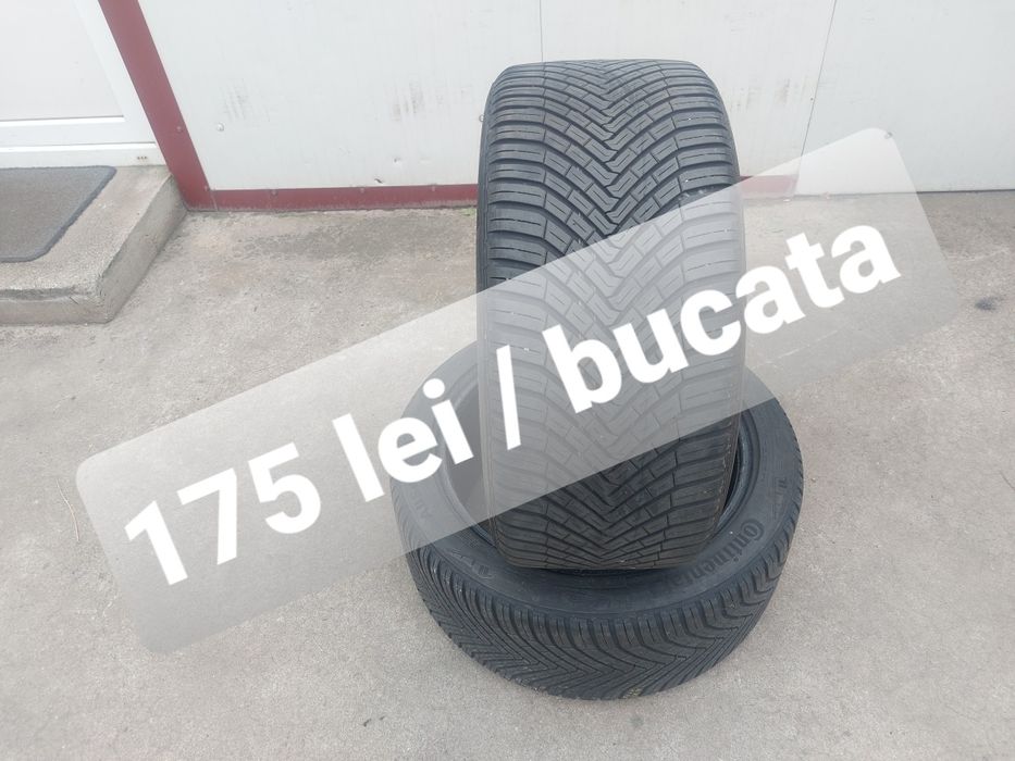 175 lei bucata!Doua anvelope ALLSEASONS 255 40 18 Continental dot 2021