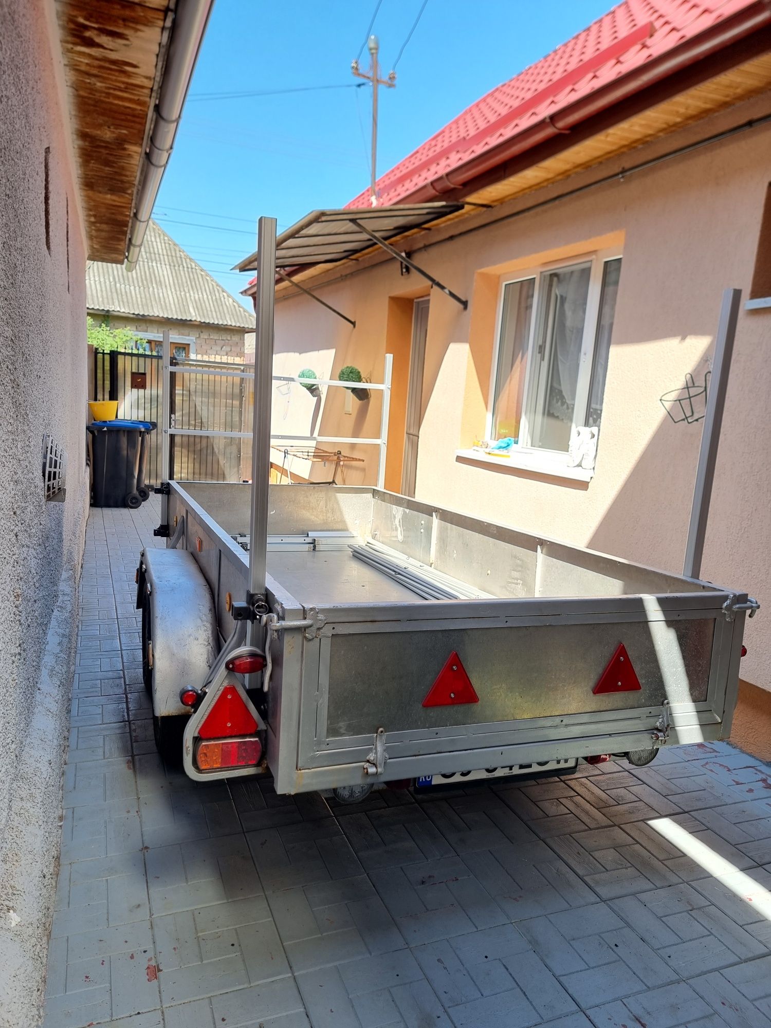 Remorca 2 Axe (Din Aluminium)