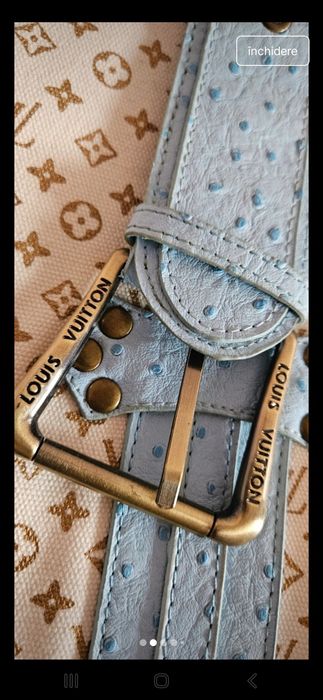 Geanta monocrom inspirație LV