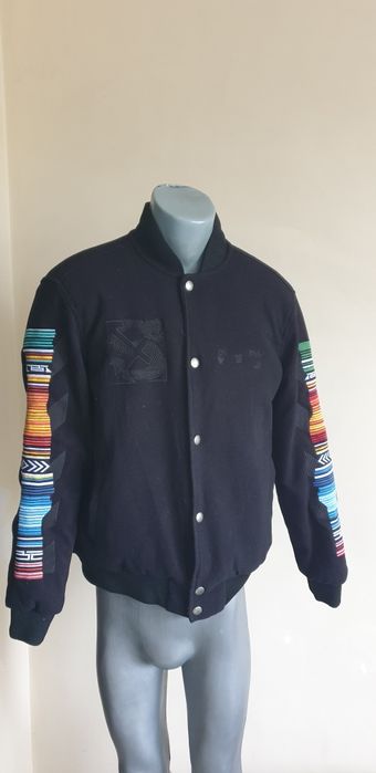 Off White  Bomber Jacket Mens Size  L ОРИГИНАЛ!  Мъжко Яке