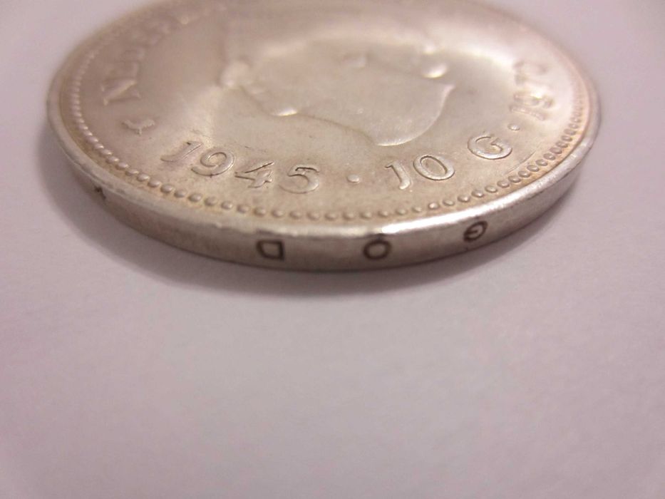 Moneda colectie comemorativa argint 25gr, 10 gulden 1945-1970-ieftina