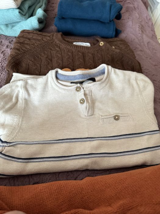 Vand 8 pulovere 98-104 cm (3-4 ani)