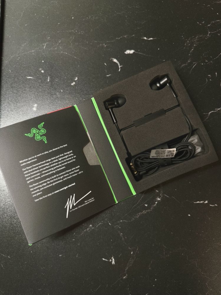 Слушалки Razer - Hammerhead Duo, Nintendo Switch черни
