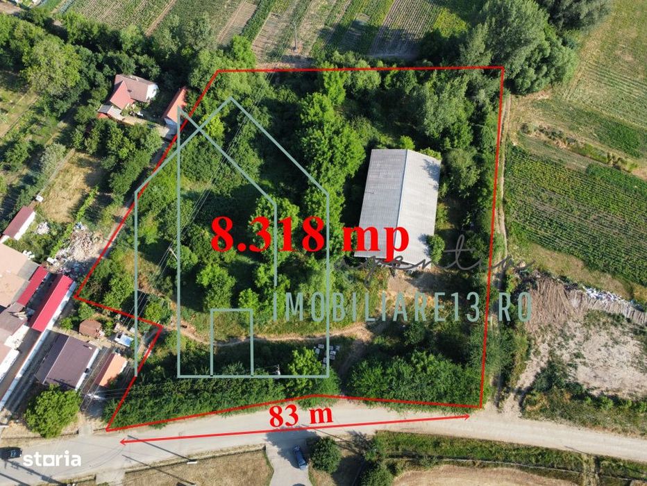 Hala cu 8.318 mp teren intravilan in Petresti, Sebes, Alba
