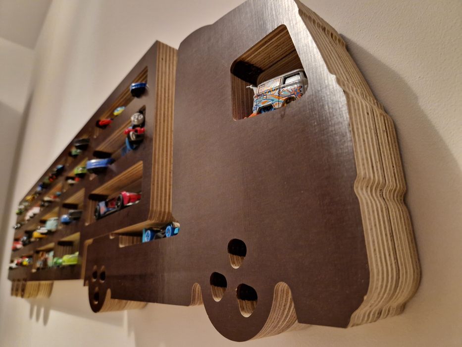 Tir organizator pentru masinute HotWheels