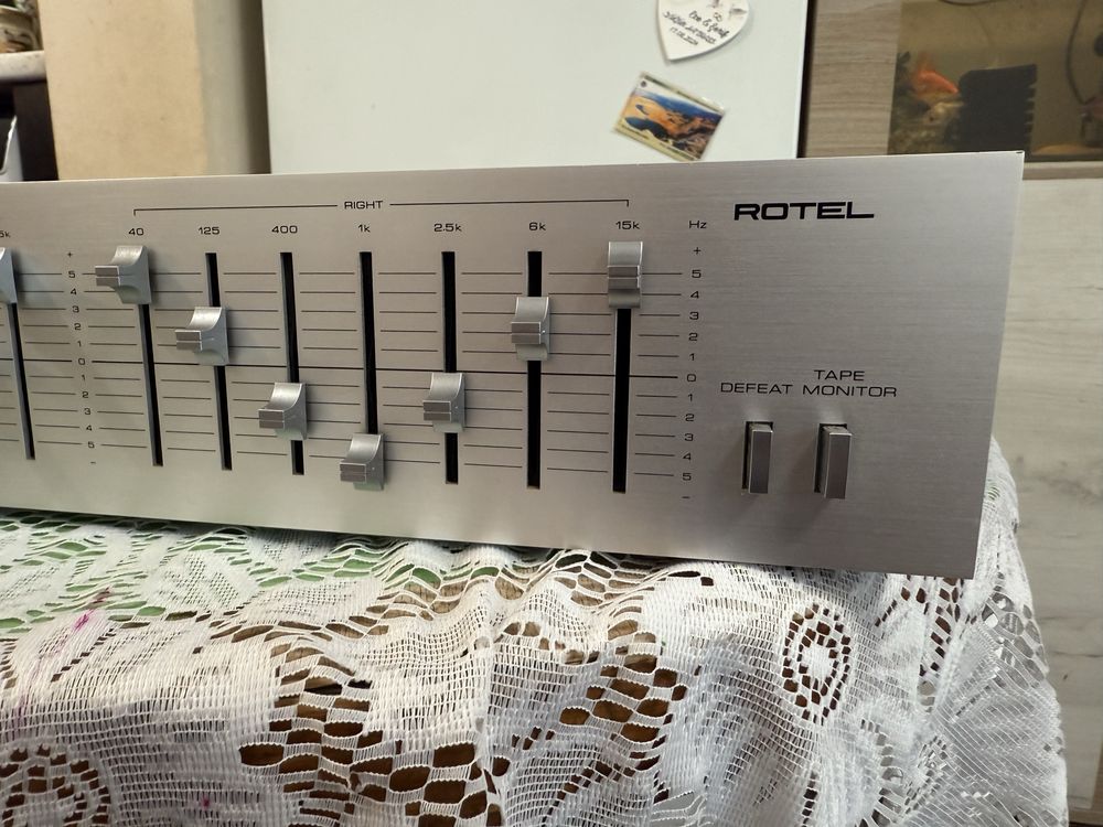 Rotel RE-500 Чисто нов еквалайзер