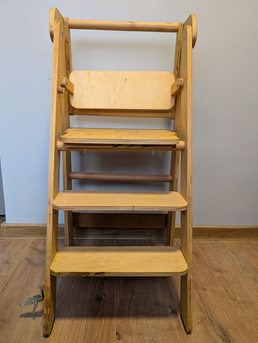 Сгъваема помощна кула стълба  - Монтесори