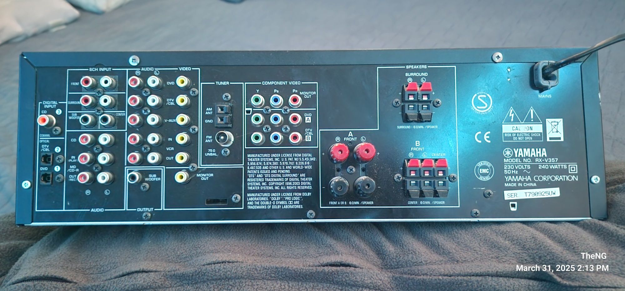 Yamaha   RX-V357