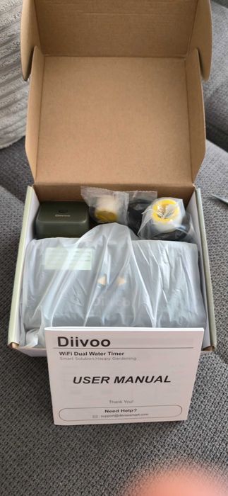 Programator de irigatii Diivoo Bluetooth 2 iesiri
