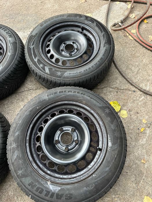 4бр. железни джанти 15" 5x110 за Opel