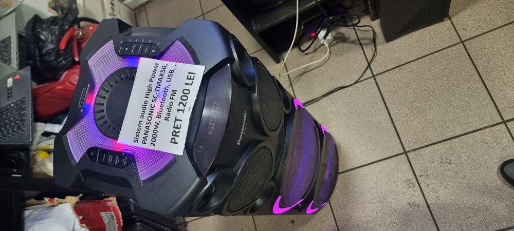 Hope Amanet P6 Boxa Bluetooth Panasonic TMax 502000w