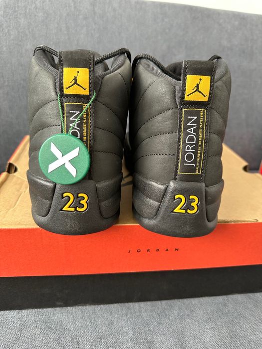 Jordan 12 Retro black taxi
