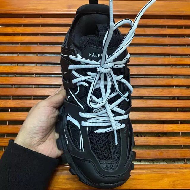 Balenciaga Track Black/White Alb/Negru