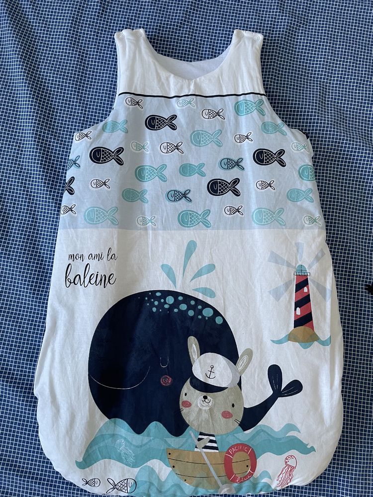 Sac de dormit KikkaBoo 0-6 luni Happy Sailor