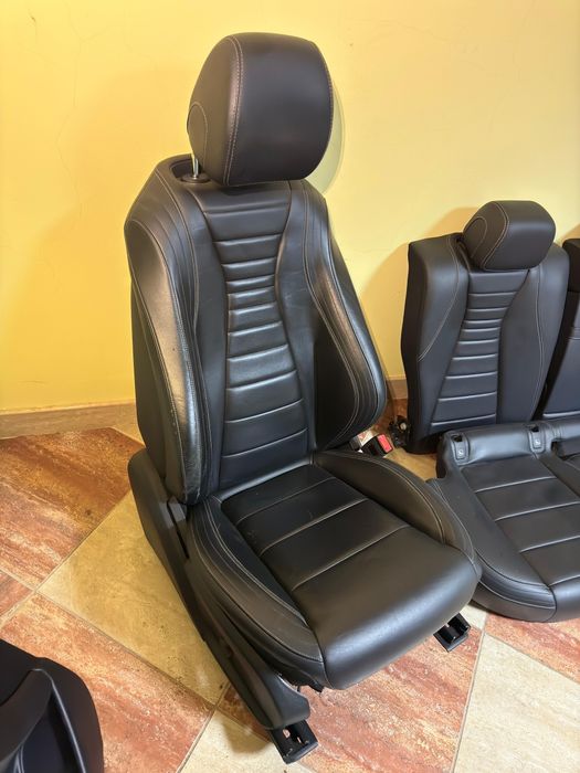 Mercedes W213 AMG Interior Piele Negru Memorie Incalzire Scaune