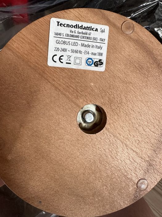 Glob pamantesc cu led - 30 cm