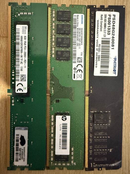 Ram ddr4 si ddr3 , 8 gb de desktop si laptop
