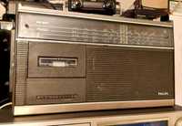 radiocasetofon vintage Philips,Hitachi