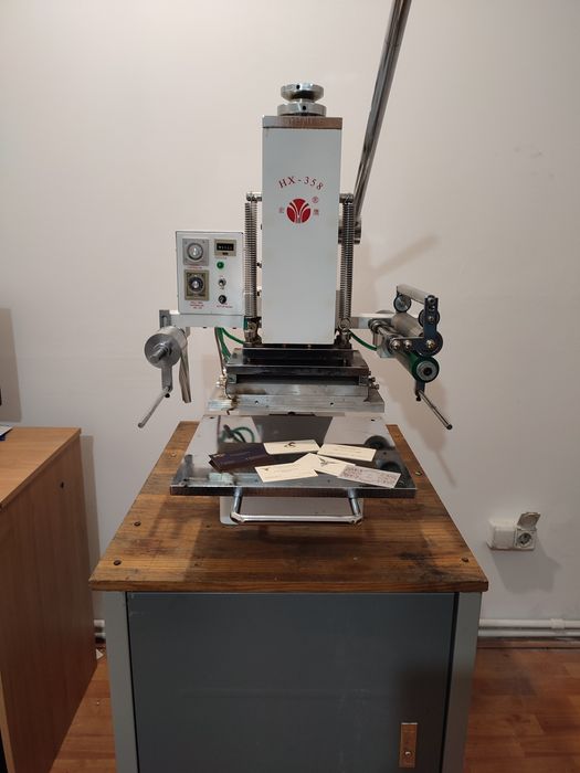 Aparat Presa Folio, timbru sec, emboss, cărți de vizita tipo