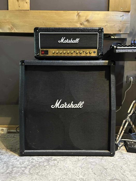 Marshall DSL20 с кабинет VS412.