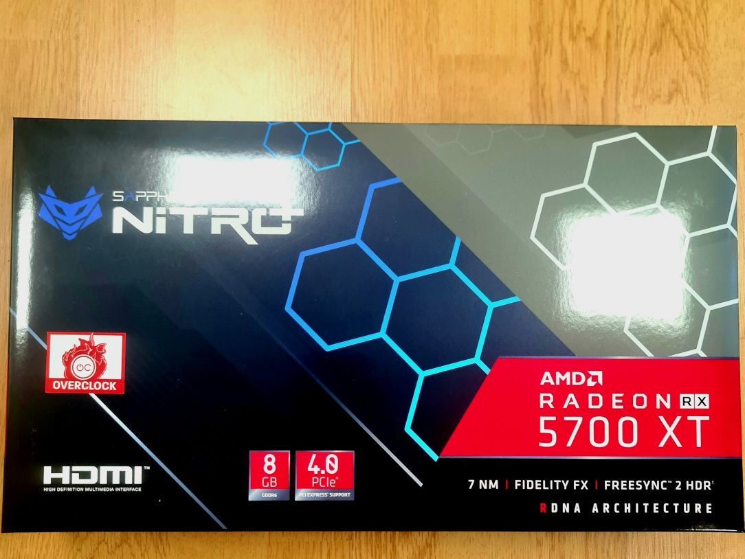 Placa video gaming  RX 5700XT Nitro+ Saphire , OFERTA